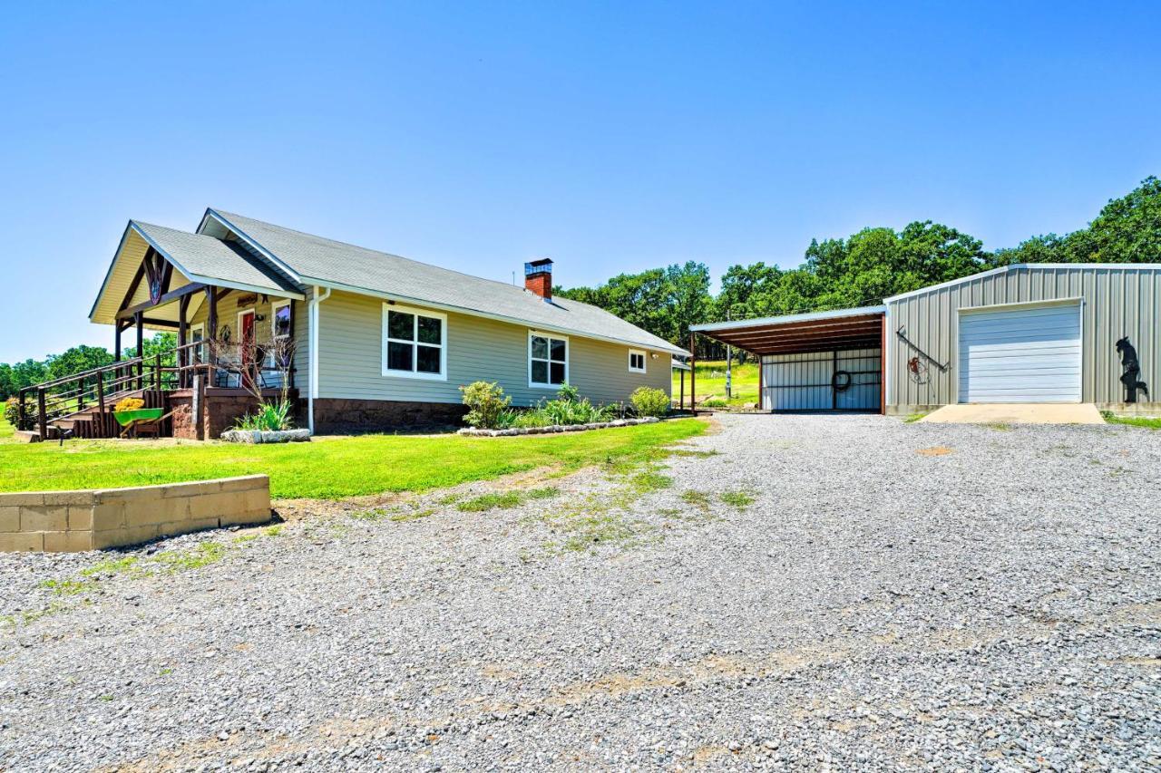 Mcalester Cottage With 30 Private Acres And Ponds! Dış mekan fotoğraf